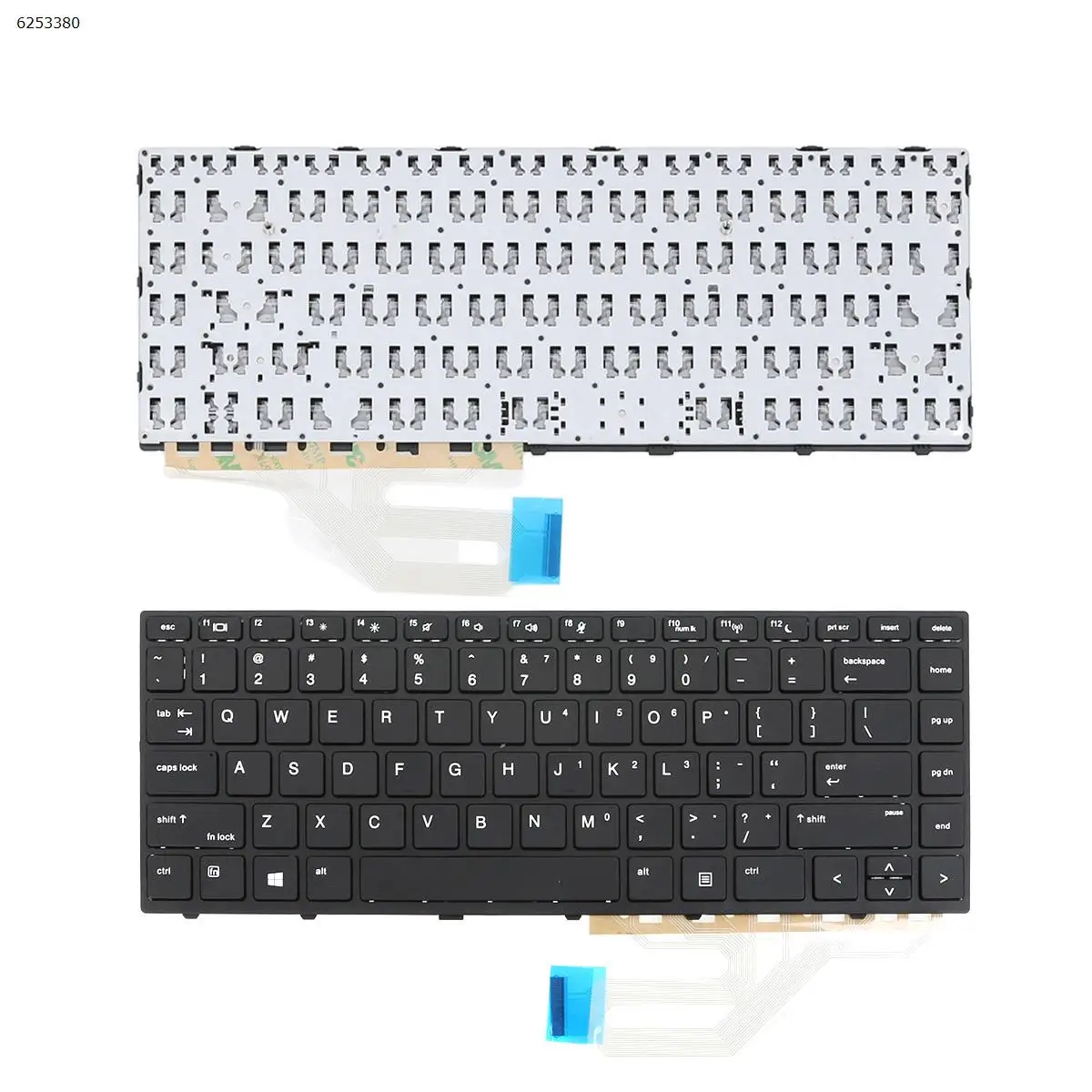 

US QWERTY New Replacement Keyboard For HP Probook 430 G5 440 G5 445 G5 L01071-001 Laptop Black with Frame