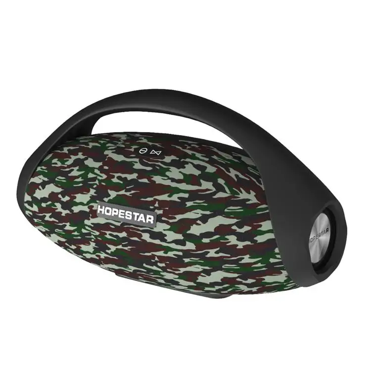 H31 camouflage HOPESTAR H31 32 Вт Bluetooth динамик Стерео тяжелый бас Портативный Открытый Беспроводной сабвуфер водонепроницаемый динамик поддержка TF USB FM - Цвет: H31 camouflage