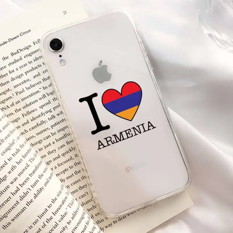 Чехол для телефона с арменским флагом iphone 13 11 12 pro XS MAX 8 7 6 6S Plus X Женский чехол 2020 XR |