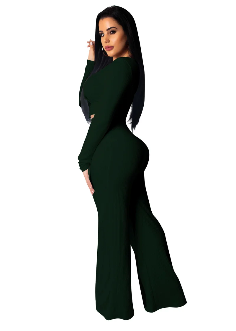 Женский трикотажный комплект из 2 предметов повседневный серый двух элегантные