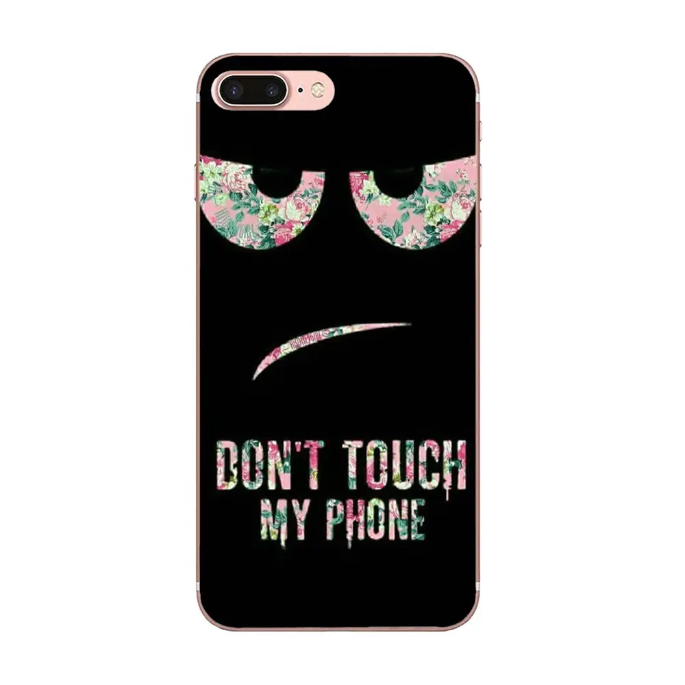Do Not Touch My ультра тонкий для Galaxy Alpha Note 10 Pro A10 A20 A20E A30 A40 A50 A60 A70 A80 A90 M10 M20 M30 M40 |