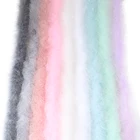 20 г Марабу перья боа для шаль аксессуар розовые перья индейки свадебное платье Рождественская елка украшение шлейф оптом