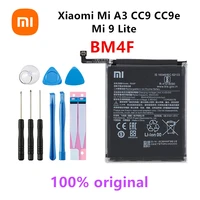 xiao mi 100 orginal bm4f 4030mah battery for xiaomi mi a3 cc9 cc9e mi 9 lite high quality phone replacement batteries tools