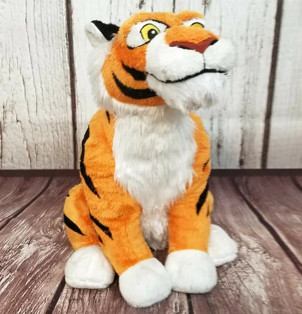 New Aladdin Tiger Rajah Plush For Girls Boys 32CM Kids Stuffed Animals Toys Children Christmas Gifts | Movies &amp TV