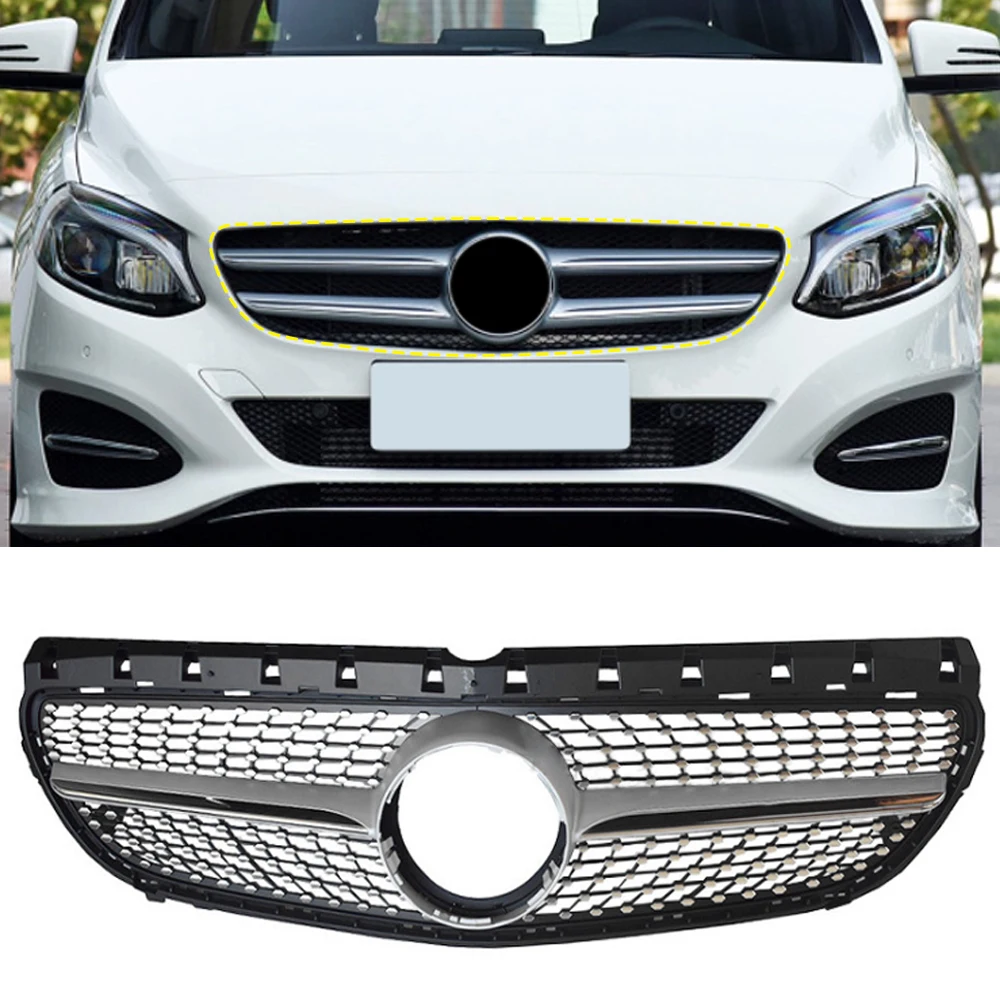 Автомобильные аксессуары передняя решетка средняя сетка решетки в сборе крышка