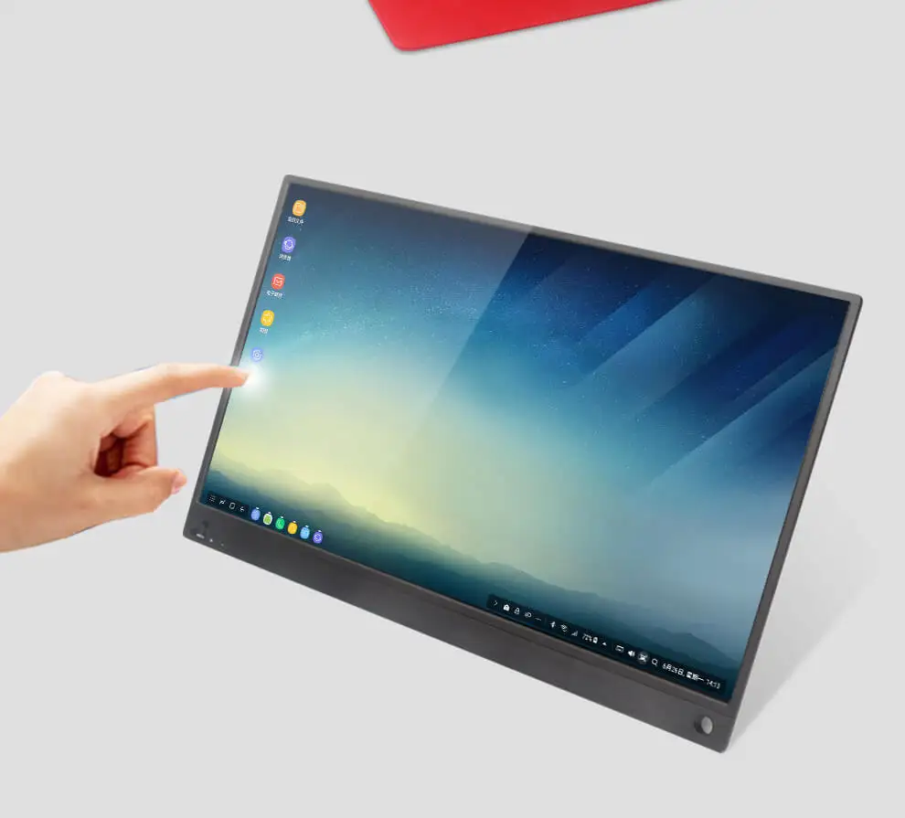 15,6 дюймовый сенсорный портативный монитор USB C HDMI монитор с сенсорным экраном для samsung DEX, huawei EMUI, ноутбука, переключателя, PS4