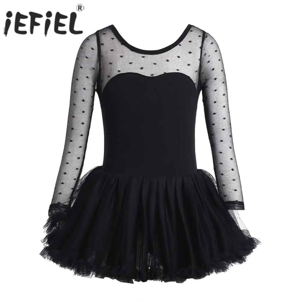 Хлопковая сетчатая одежда для гимнастики балерины|dancewear leotard|dress ballerinaleotard dress |