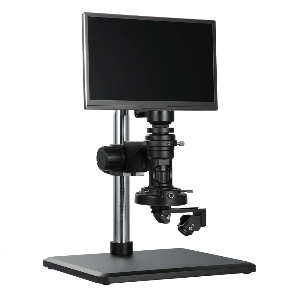 Full HD 1080P 11.6&quot IPS Integrated Display Camera HDMI-compatible 2D 3D Video Inspection Microscope with Measurement Magnifier |