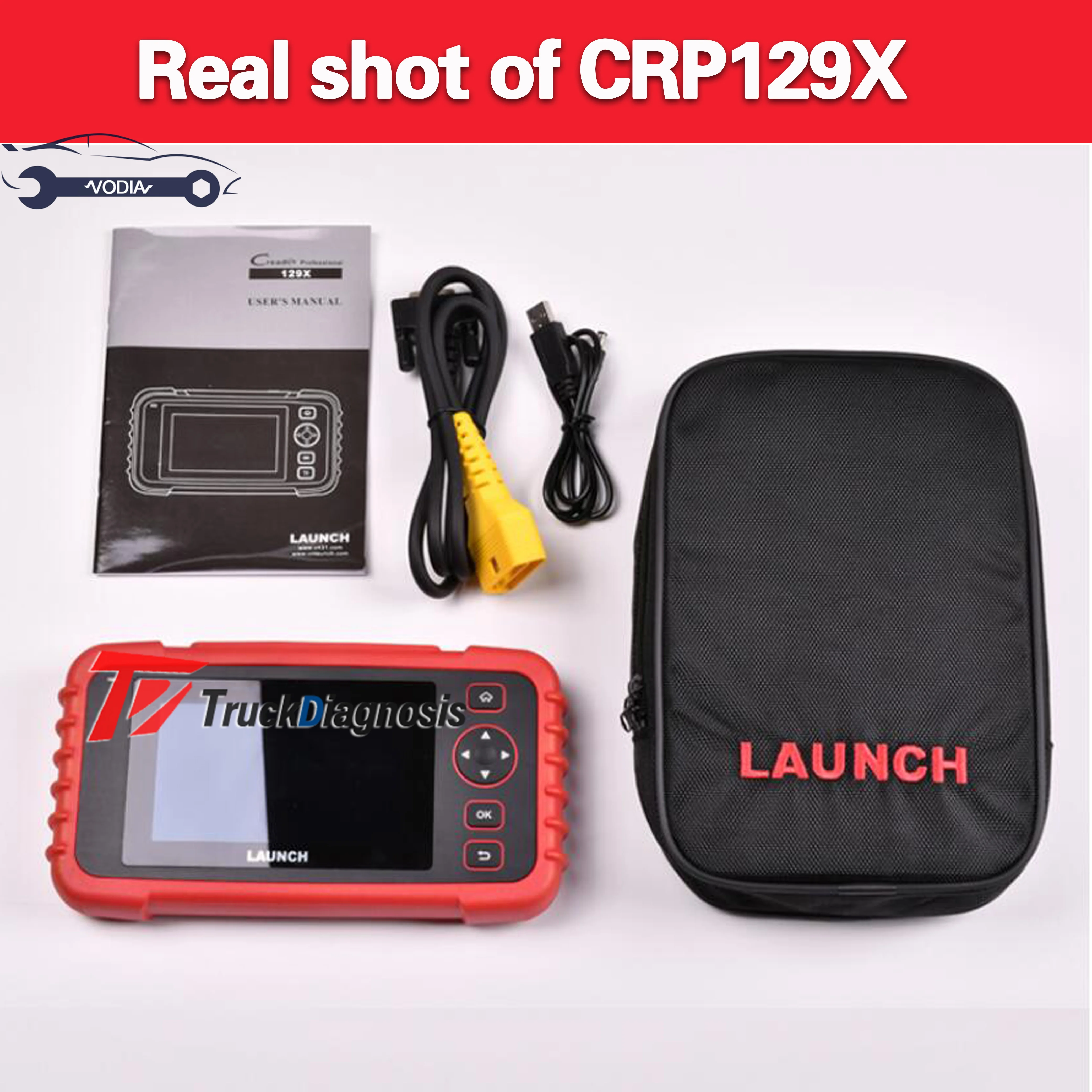 Диагностический инструмент Launch CRP129X OBD2 для сканера двигателя ABS SRS AT Oil SAS EPB TPMS |