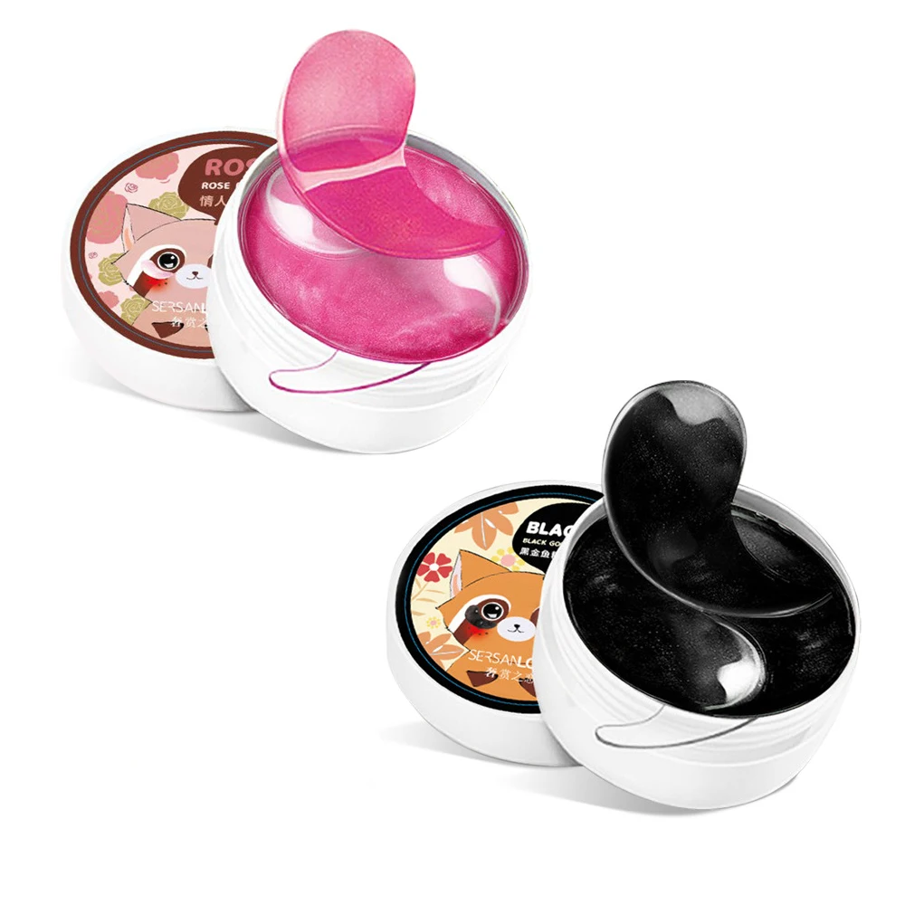 60 шт. коллагеновые маски для кожи вокруг глаз от морщин и тёмных кругов|Патчи| |