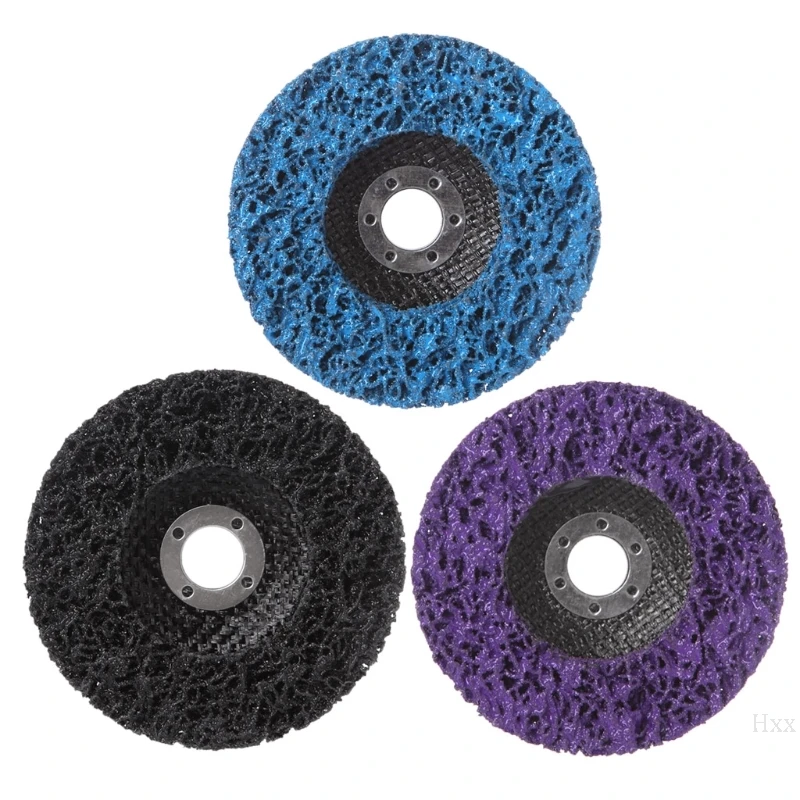 

SAILFLO 100x16mm Cleaning Strip Wheel Grinding Disc For Paint Rust Grinder Remover Tools