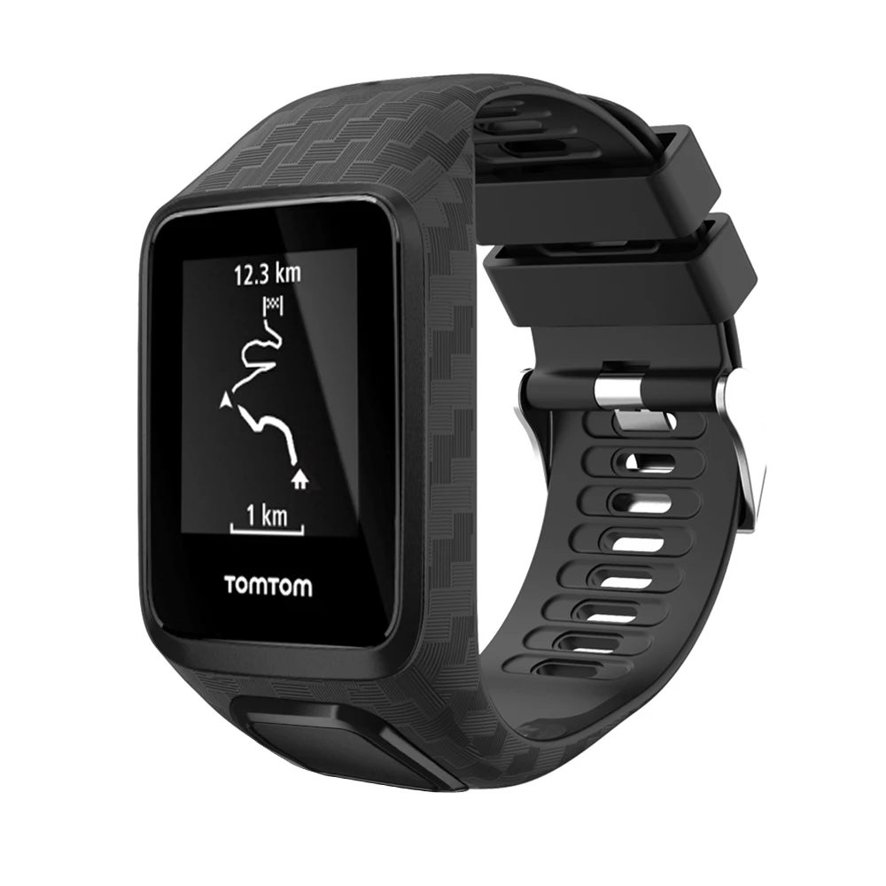 2 в 1 силиконовый сменный Браслет для часов Ремешок с рамкой для Tomtom Runner 2 3 Spark 3 gps Golfer Смарт часы спортивные повязки ремешок