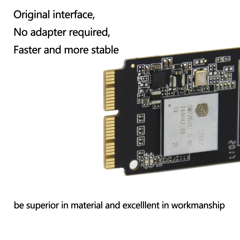 SSD накопитель iMac A1419 A1418 256/512/2014 ГБ для Macbook Air A1465 A1466 Pro Retina A1502 A1398 1 ТБ|Внутренние