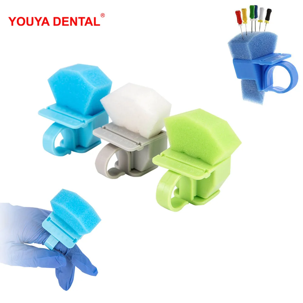 3 шт./лот Стоматологическая эндодонтическая коробка кольцо для пальца линейка