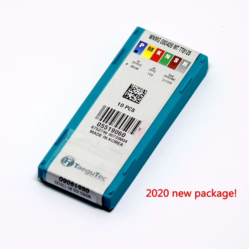 WNMG080408MT TT8125 10 шт./лот TaeguTec токарный станок карбидные вставки|carbide inserts|carbide inserts free