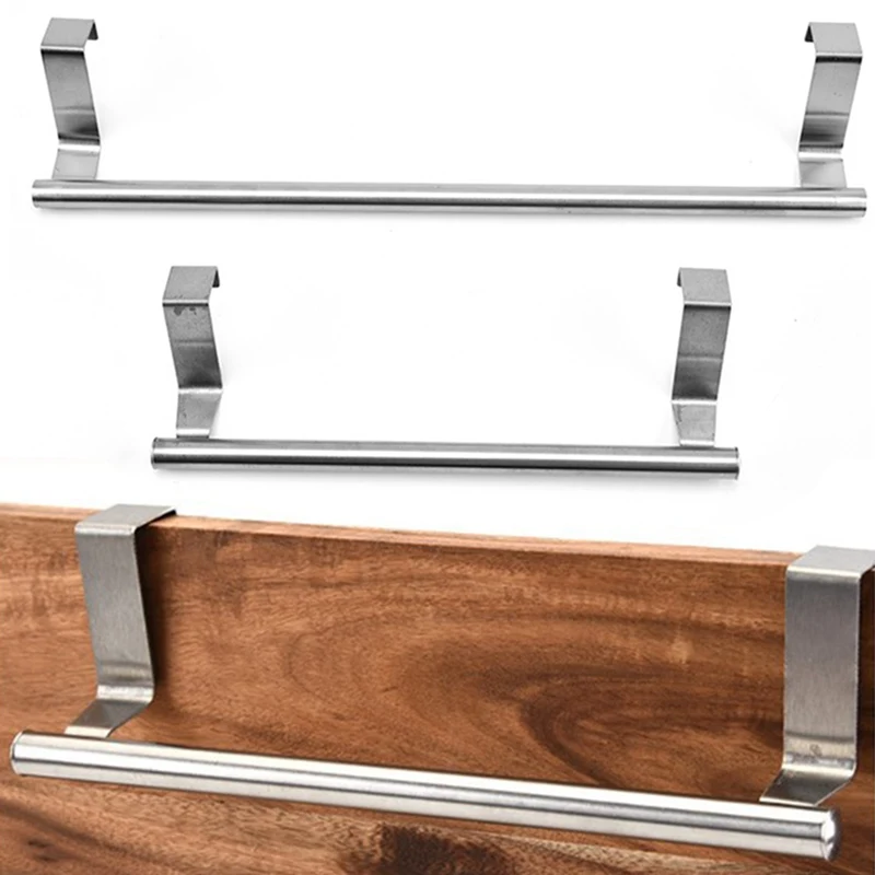 

Towel Holder Rod Towel Rack Toilet Bathroom Balcony Storage Holder Stainless Steel Self Adhesive Wall Mounted Hanging Bar 1pc