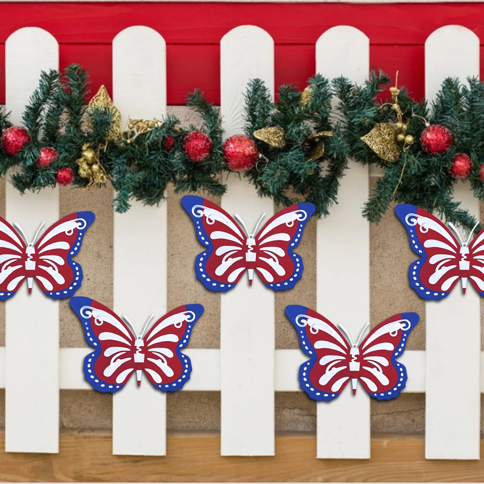 

Iron Dragonfly Butterfly Flower Pot Ornament Metal Garden Stake Fairy Garden Decoration Insert Outdoor Props decoracin de patio