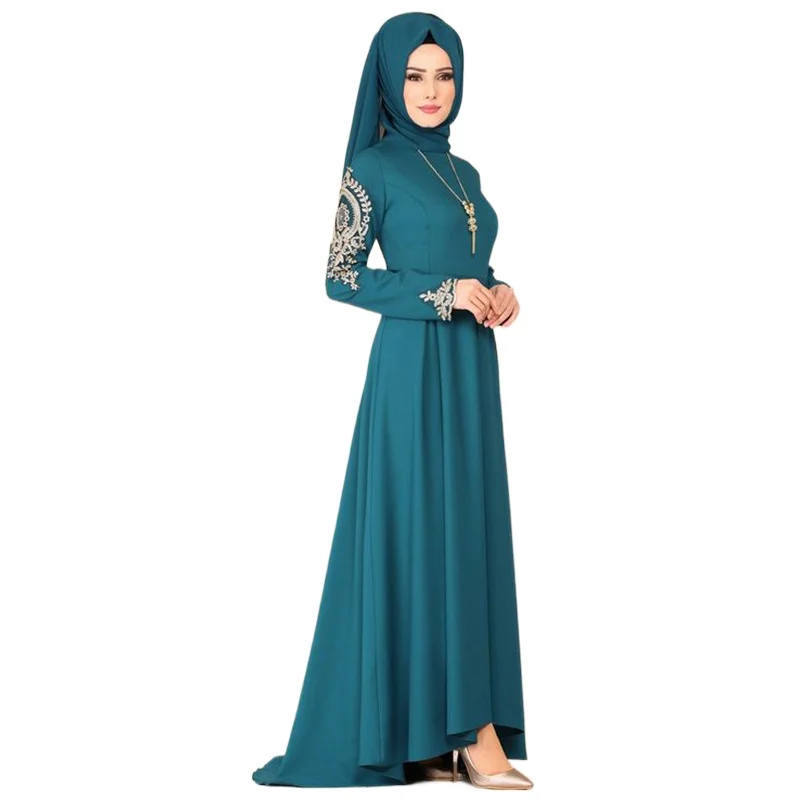 

Мусульманское платье, мусульманская мода, абайя, Дубай, элегантная женская абайя, Элегантное Длинное платье, аппликация, абайя, Турция