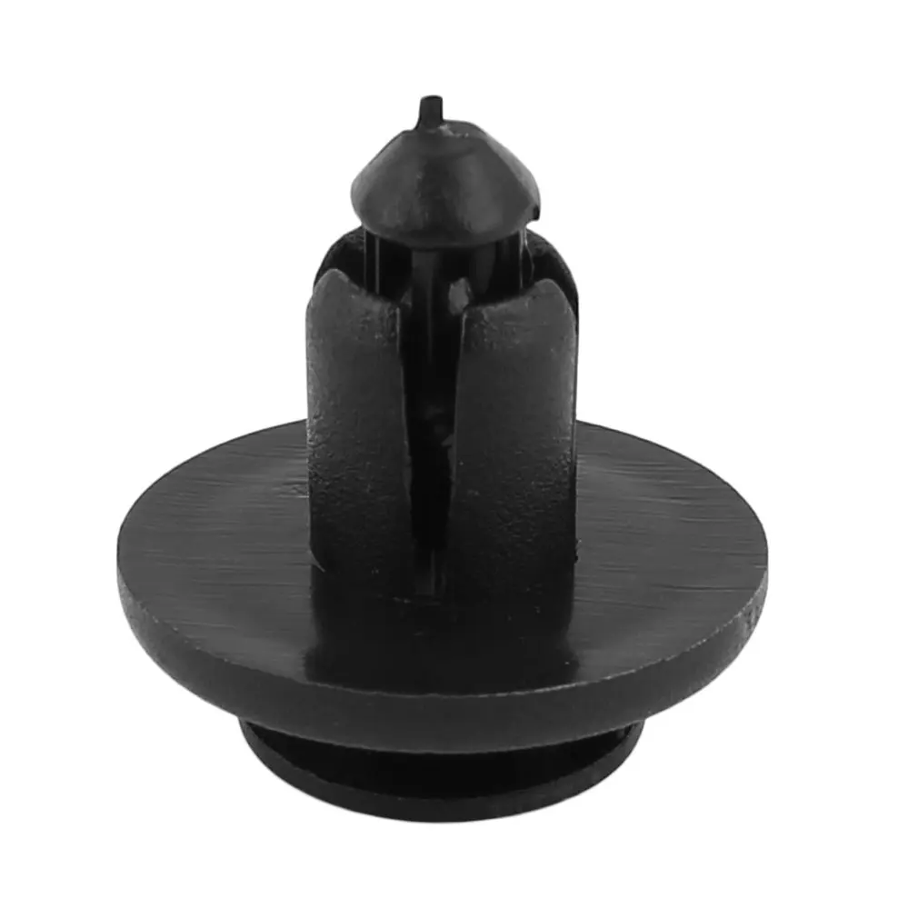 50 Pcs 8mm Universal Automobile Bumpers Hole Plastic Push Screw Rivet Panel Fixings Clips Black 13905 For Mazda Renault | Автомобили и