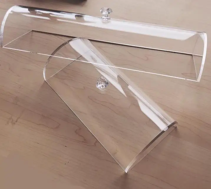 Дешево Большой пластиковый пылезащитный чехол для часов, запасные части для хранения ювелирных изделий W8051