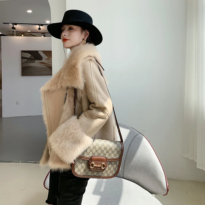 Пальто из натурального меха пальто овечьей кожи женская одежда 2020 корейские