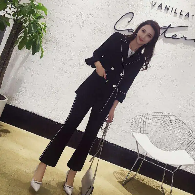 Летняя новая мода тонкая Деловая одежда элегантная женская офисная куртка