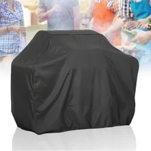 Portable Waterproof BBQ Grill Barbeque Cover Outdoor Rain Grill Barbacoa Anti Dust Protector For Gas Charcoal Electric Barbe