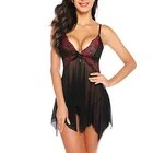 Модное сексуальное кружевное Женское ночное белье, юбка на бретелях, Европейское и американское сексуальное нижнее белье