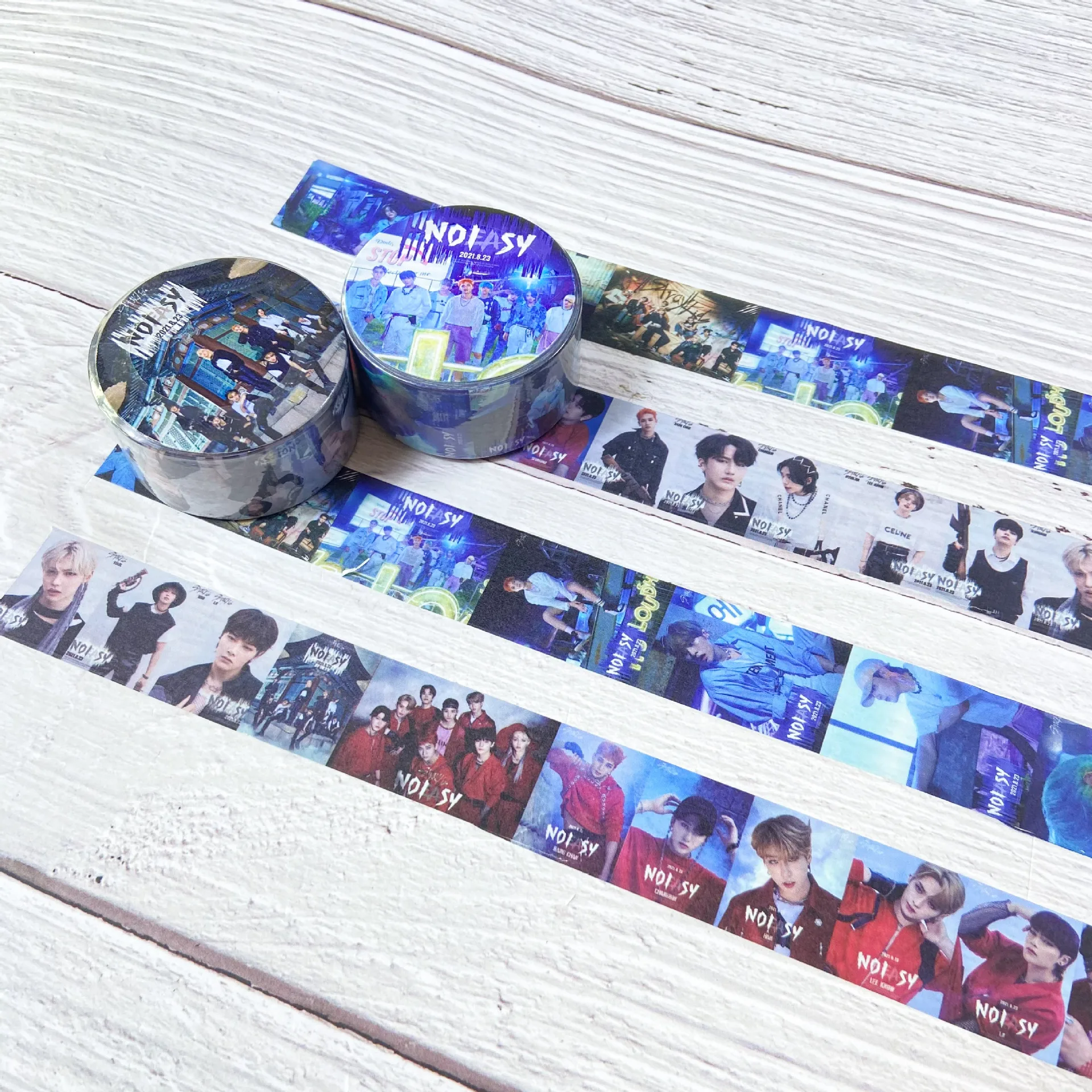 5 м Kpop бродячие дети Маскировочная васи лента бумажные наклейки для фанатов DIY о