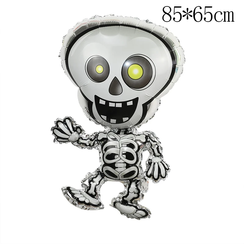 skull 1pcs Пиратский череп Хэллоуин декоративный шар надувной воздушный шар детский душ с днем рождения воздушные шары Декор латексный шар - Цвет: skull 1pcs
