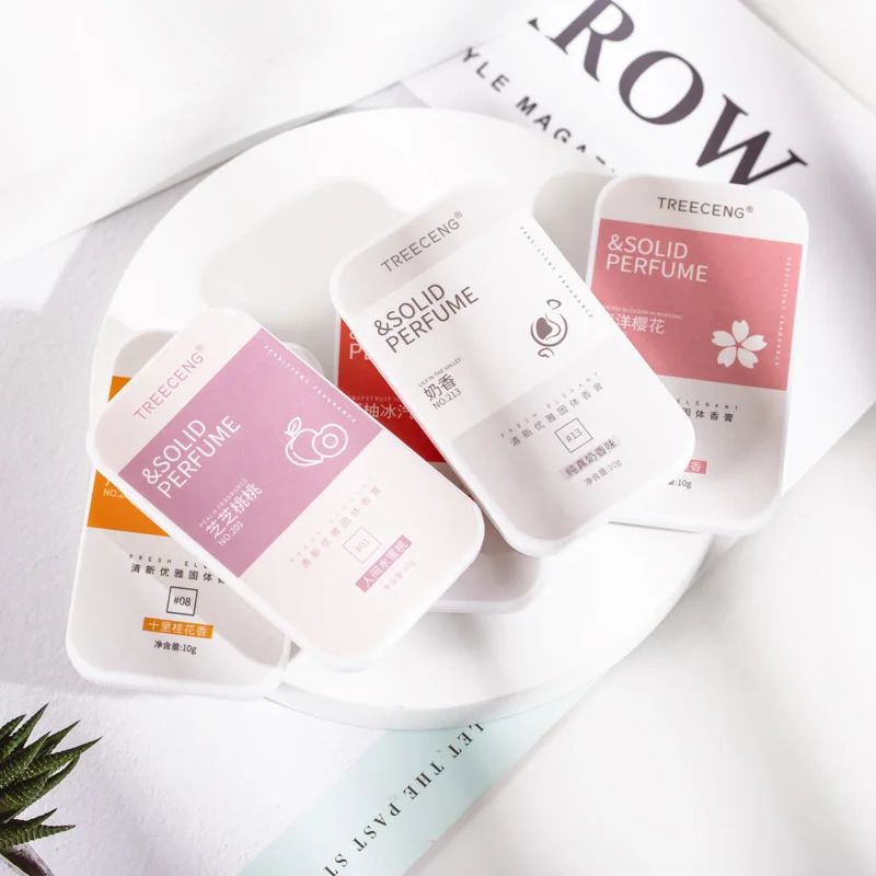 Однотонный бальзам для мужчин и женщин 1 шт. портативный чехол твердые духи