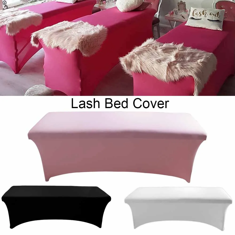 1pcs Lash Bed Cover Eyelash Extension Sheets Stretchable Cosmetic Elastic Table Sheet For Grafted Eyelashes Makeup Tools Salon