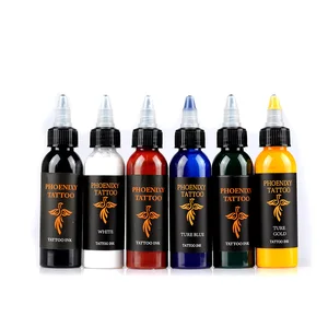 Натуральный пигмент для перманентного макияжа Phoenixy, 30 мл, 46 шт., смешанный чернила для татуировок пигмент для тела, Профессиональная Красота товары для рукоделия