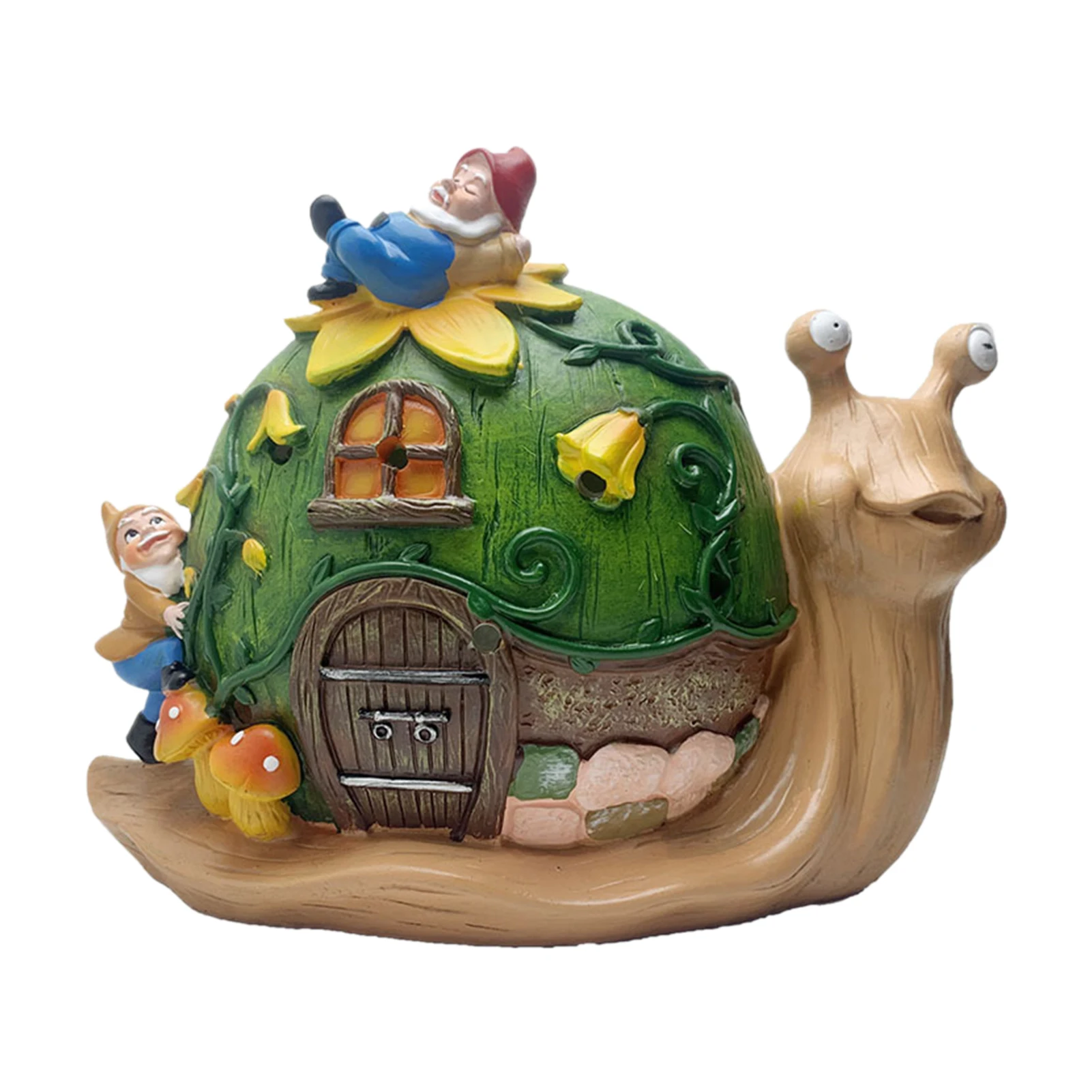 

Статуя животного на солнечной батарее, украшение для внутреннего дворика, сада, лужайки, маленький подарок на открытом воздухе, статуэтка у...