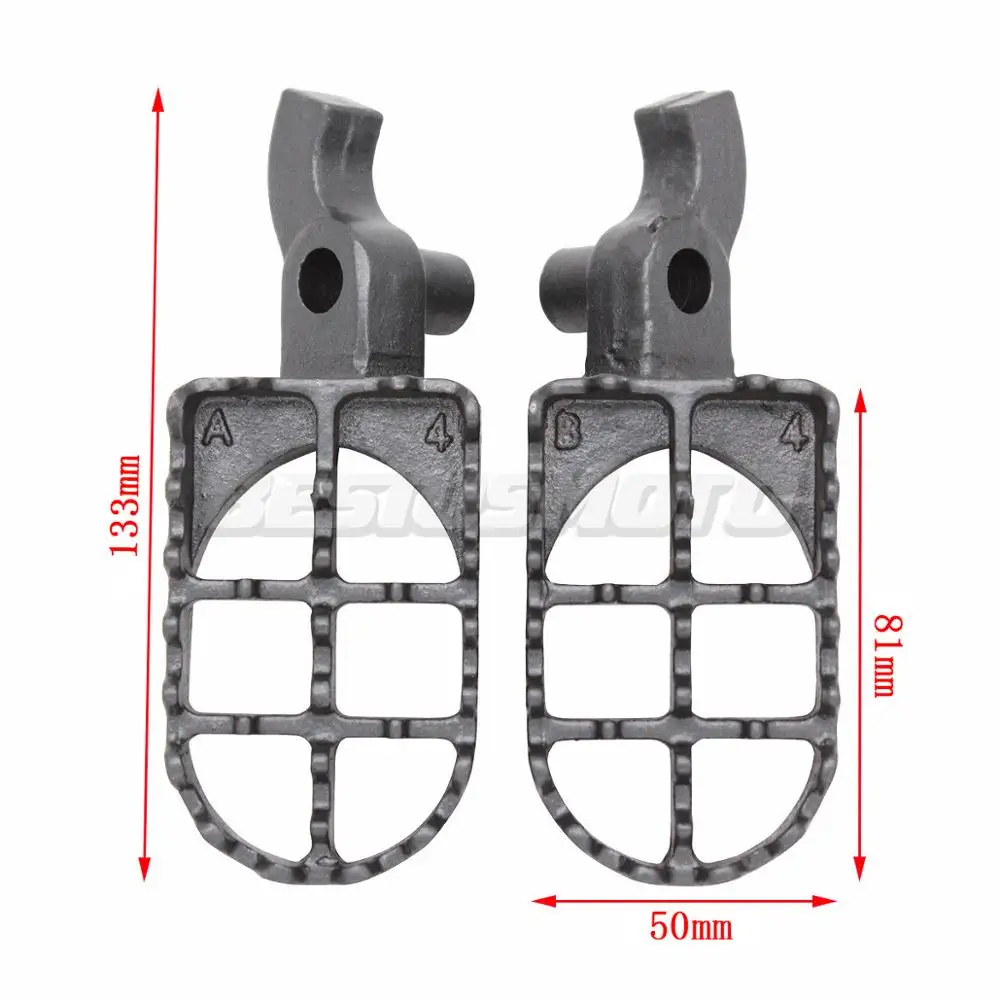 Чугунная Подножка для мотоцикла чугунная подножка подножки CR125 CR250 CR125R CR250R CR 125R 250R