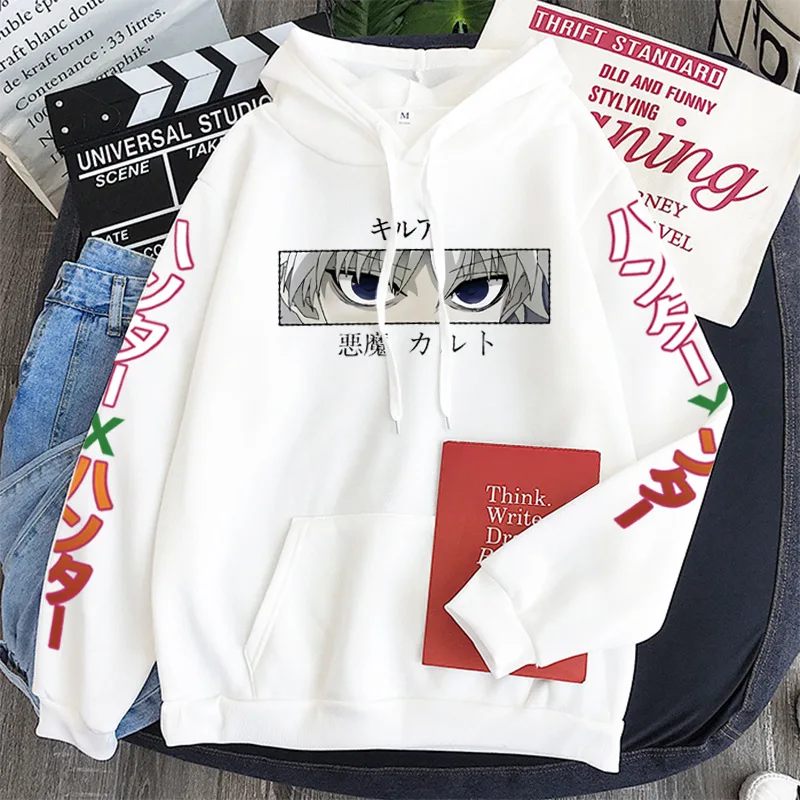 Полноценная трендовая Толстовка Hunter Boy в стиле японских комиксов Харадзюку