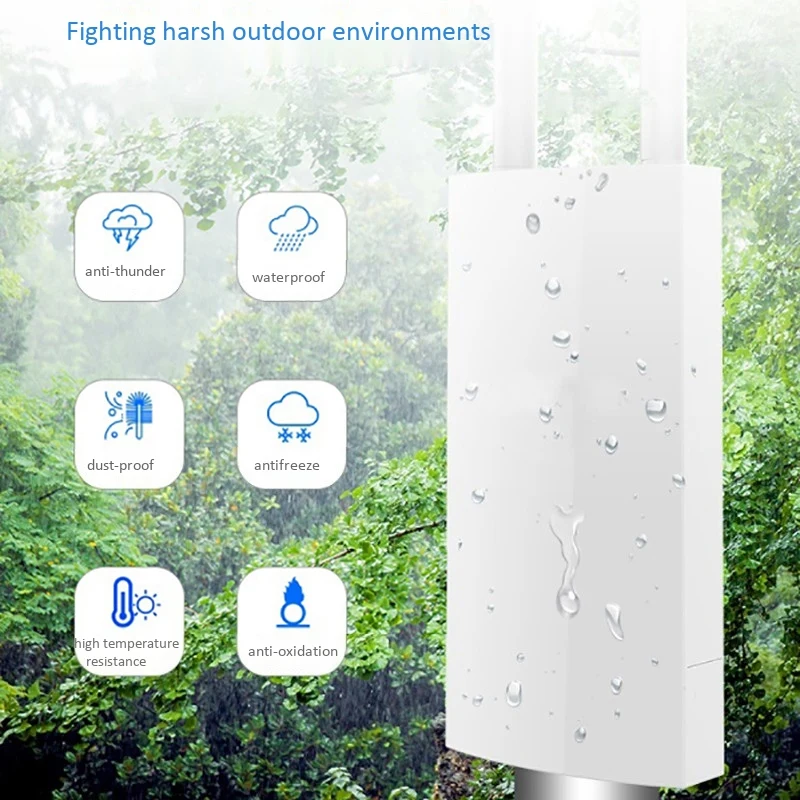 High-Power 4G Router Outdoor Waterproof Card Wireless Routing Signal Covers Base Station AP