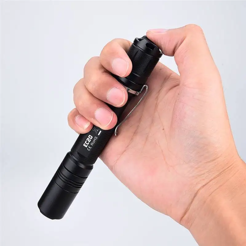 Fi фонарь EC20 XPL HD 550lm 145 м Мини карманный светильник наружный рабочий AA EDC
