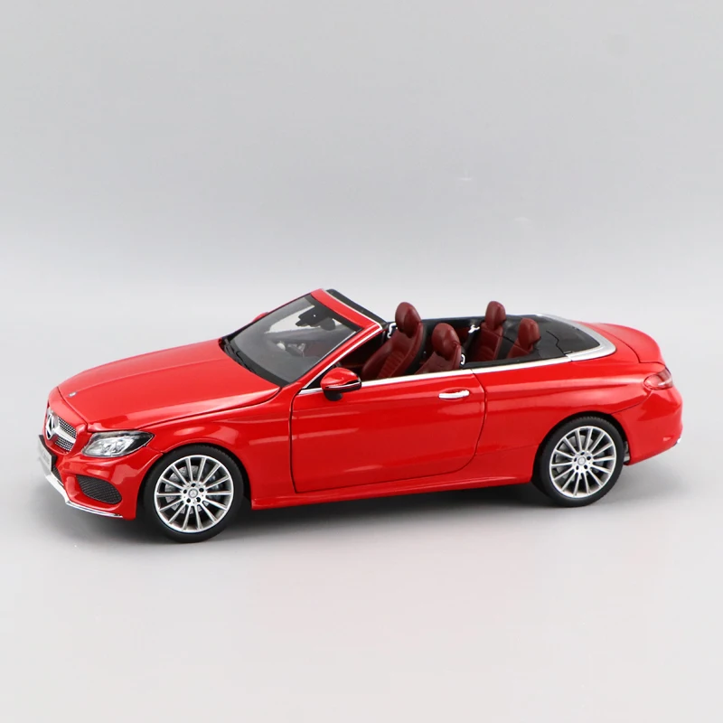 1:18 Масштаб MERCEDES BENZ C KLASSE CABRIOLET несколько цветов редкая коллекция|Роботы и животные