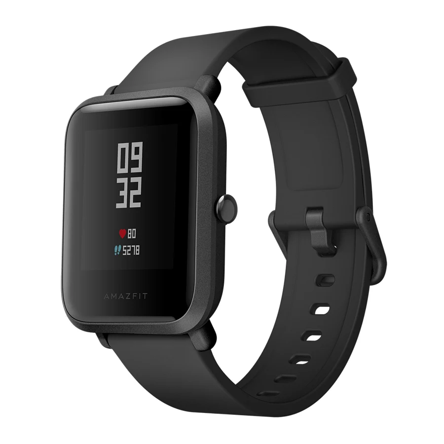 Умные часы Xiaomi Huami Amazfit Bip lite умные с Bluetooth пульсометром huami amazfit BipLite 45