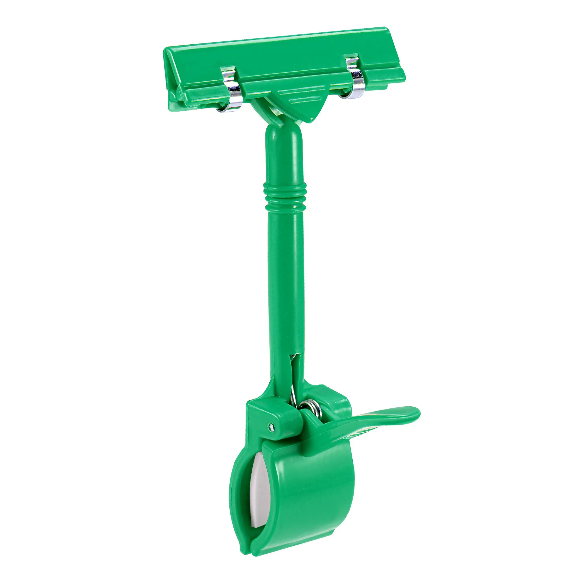 

Uxcell Регулируемая вращающаяся вывеска зажим подходит Макс 6 мм толщина тег для полки дисплей, зеленый, упаковка из 10