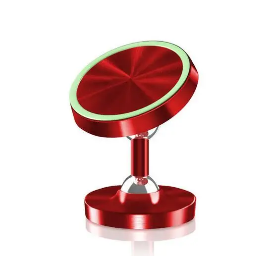red and green Магнитный держатель для телефона telefon tutucu портативный стенд для автомобиля компактный Кронштейн подходит для всех мобильных телефонов iPhone samsung huawei - Color: red and green