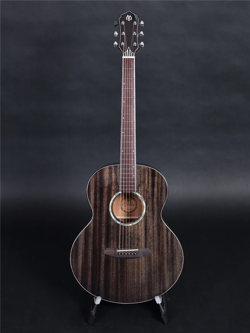 MOLLO M-S1, брендовая Акустическая гитара из красного дерева, акустическая гитара, акустическая электрогитара s