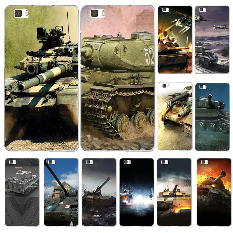 Популярный новый Мягкий Силиконовый ТПУ чехол для телефона World Of Tanks huawei P7 P8 P9 P10 P20