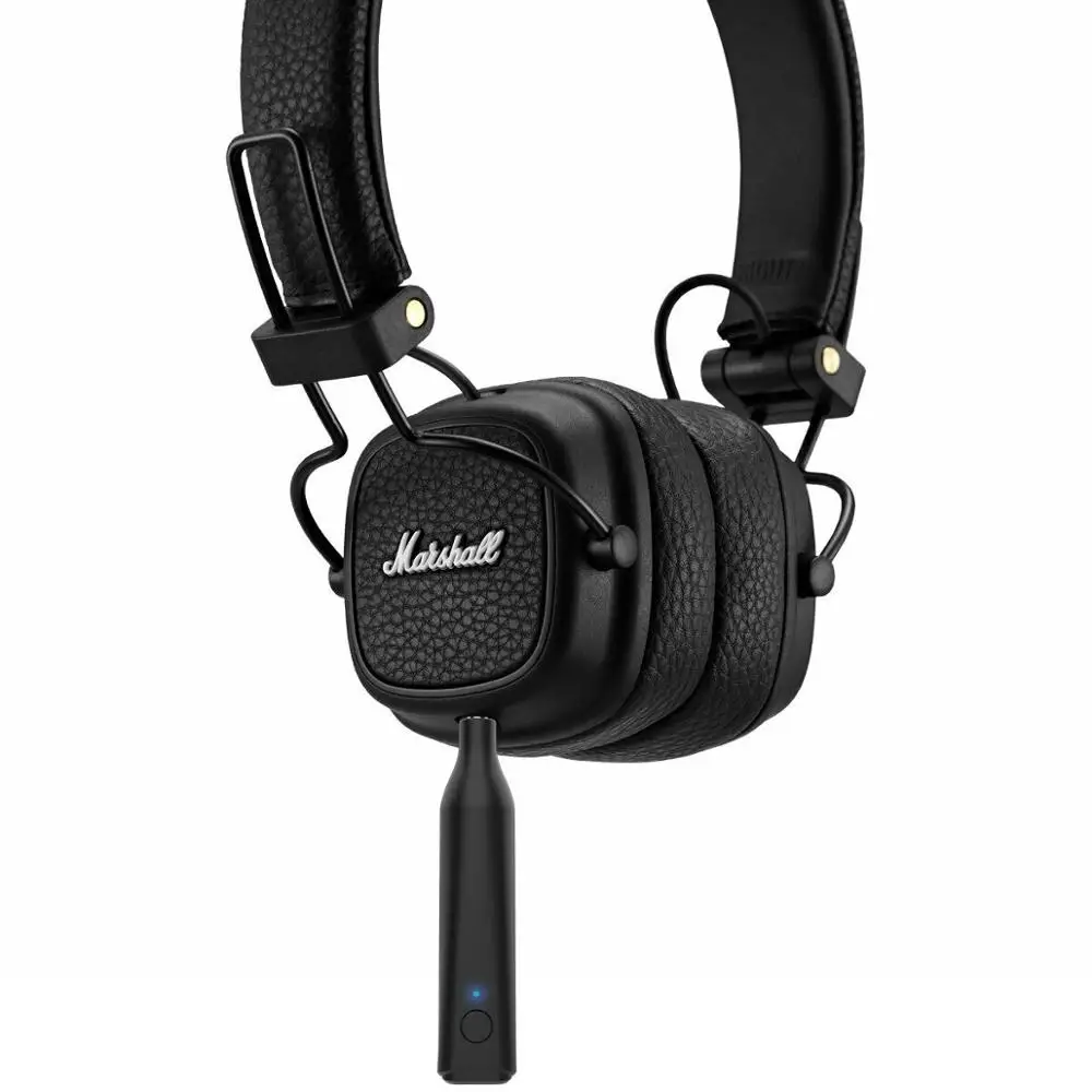 

Bluetooth 5.0 Handsfree Wireless Music Adapter Stereo A2DP Audio Receiver For Marshall Major II 2 Monitor Wired Headphones