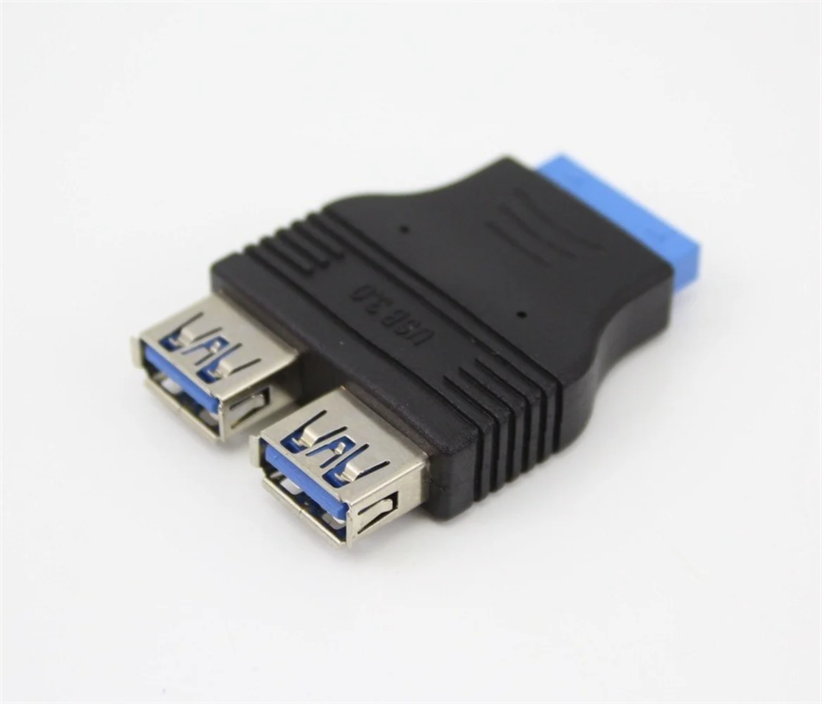 

Материнская плата 2 Порты USB 3,0 женщина к 20 контактный разъем адаптера