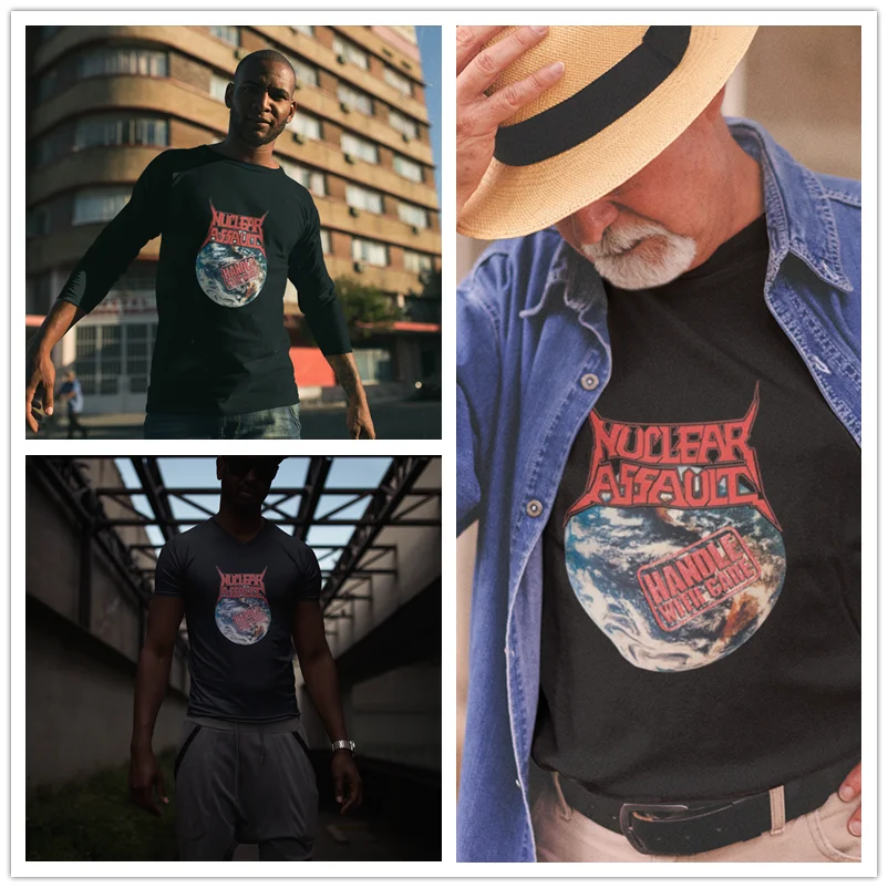 Футболка Anthrax футболка с принтом Assault Пляжная Мужская 100% хлопок 4xl забавная