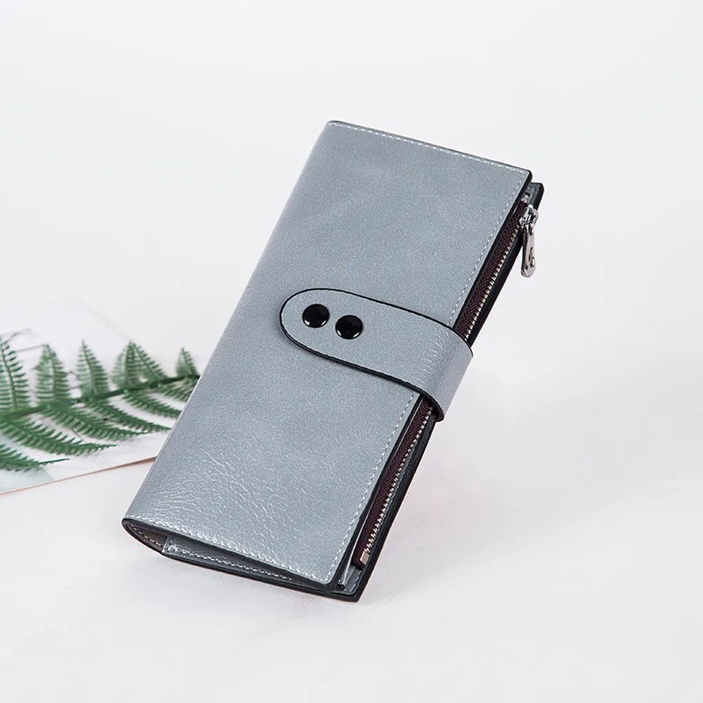 MOLAVE кошелек женская мода твердая фигура сумка клатч двойная Пряжка зажим для денег монет сумочка кожаный