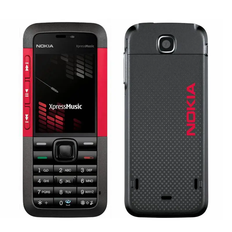 original unlocked nokia 5310 xpressmusic 5310xm bluetooth java mp3 player refurbished mobile phone free global shipping