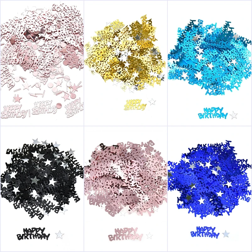 Sale 15g/сумка на день рождения конфетти Романтический День украшения пятиконечные